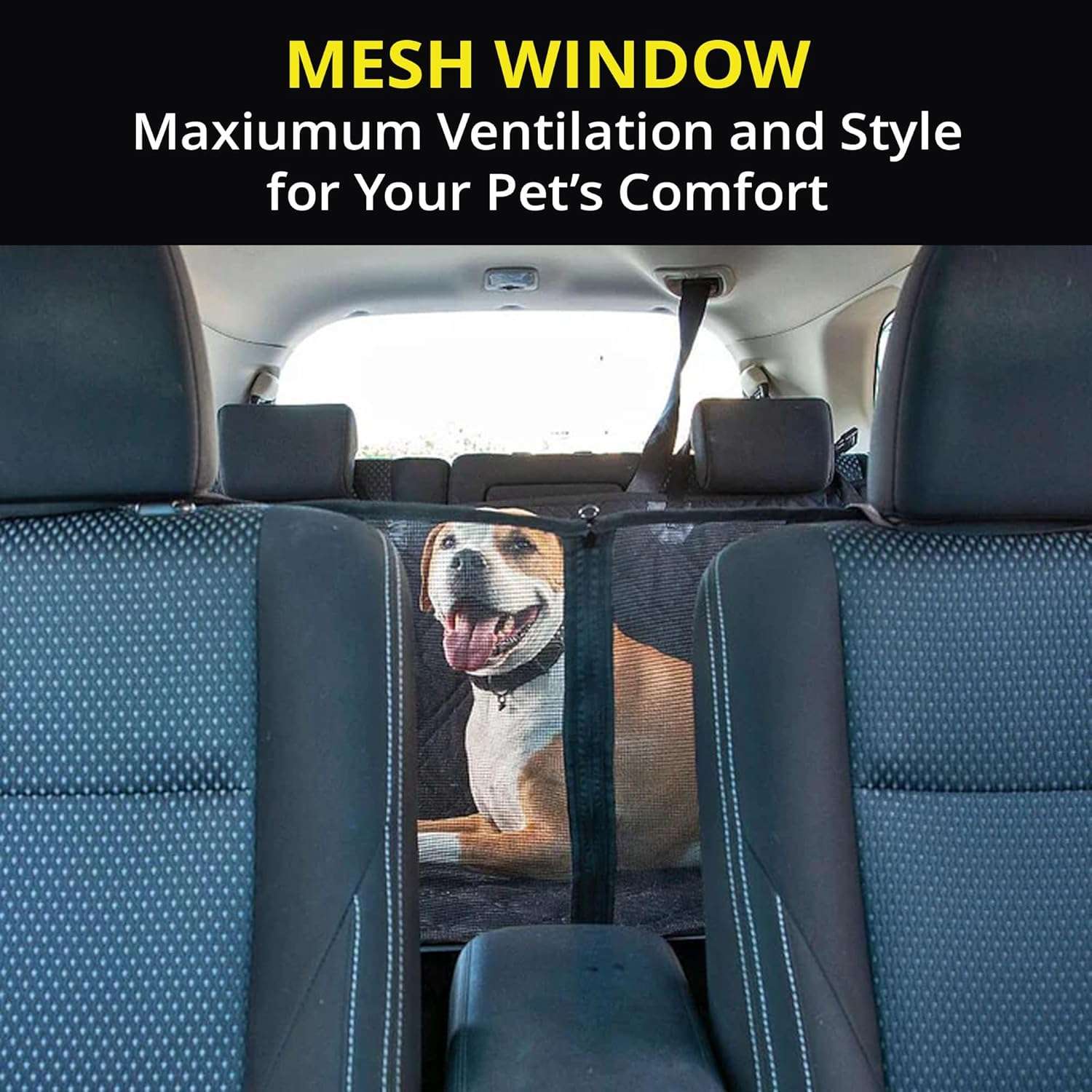 Cubre asiento perro auto hamaca premium ventana malla cinturon seguridad impermeable protector tapiz accesorios