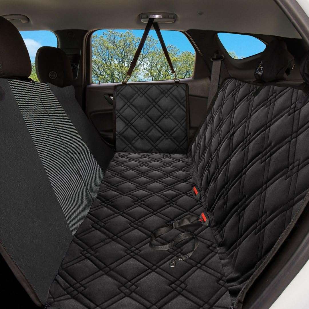 Cubre asiento perro auto hamaca premium ventana malla cinturon seguridad impermeable protector tapiz accesorios