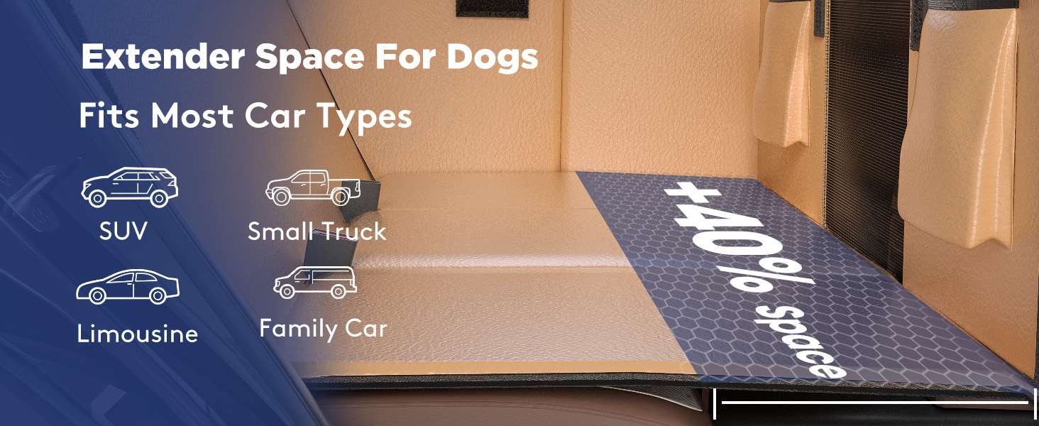 Cubre asientos perro auto base rigida ecocuero 132x63 cm soporte 180kg impermeable perro gigante SUV