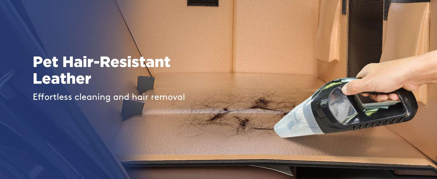 Cubre asientos perro auto base rigida ecocuero 132x63 cm soporte 180kg impermeable perro gigante SUV