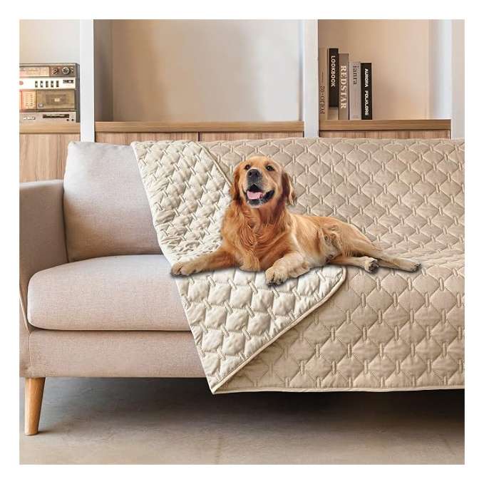 Manta impermeable perro gato protector sofa cama anti orina rasguños reversible lavable todas las medidas