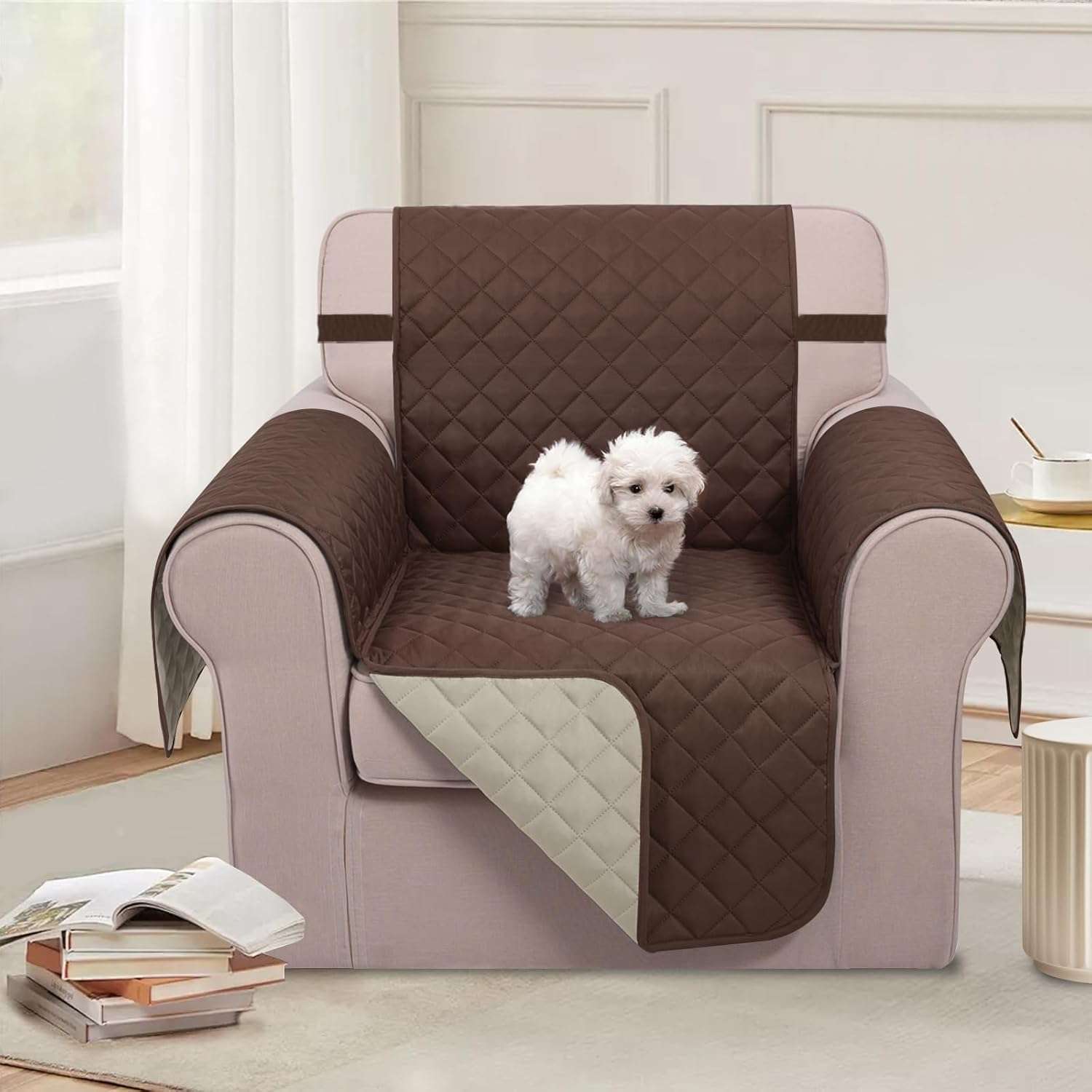 Funda Cubre Sofa Reversible para Perros - Protector Repelente al Agua (Todas las Tallas) - Imagen 2