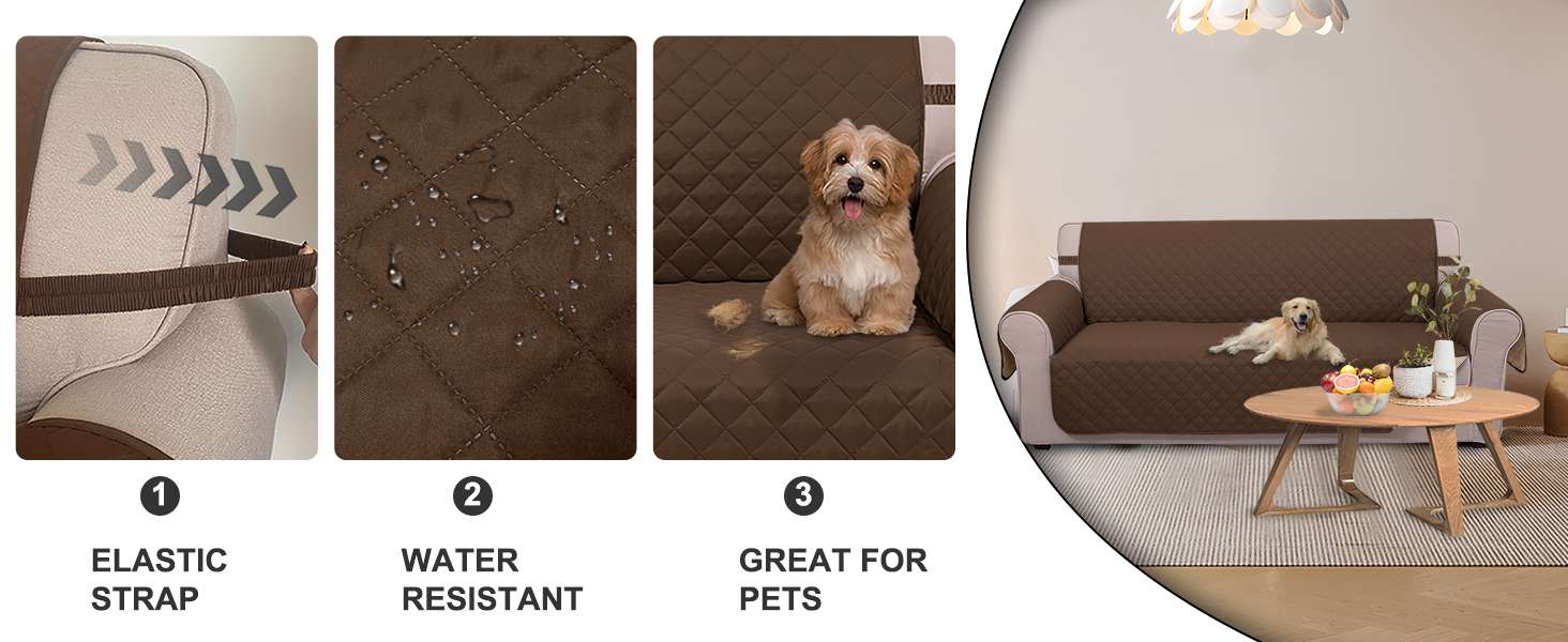 Funda Cubre Sofa Reversible para Perros - Protector Repelente al Agua (Todas las Tallas) - Imagen 7