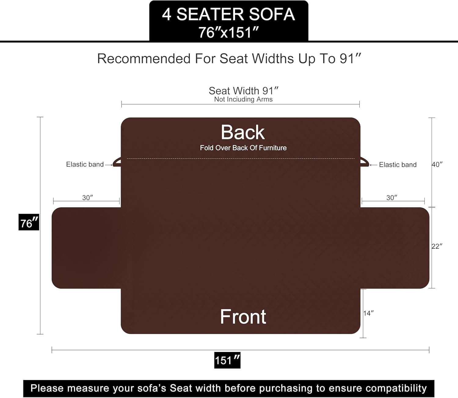 Funda Cubre Sofa Reversible para Perros - Protector Repelente al Agua (Todas las Tallas) - Imagen 19