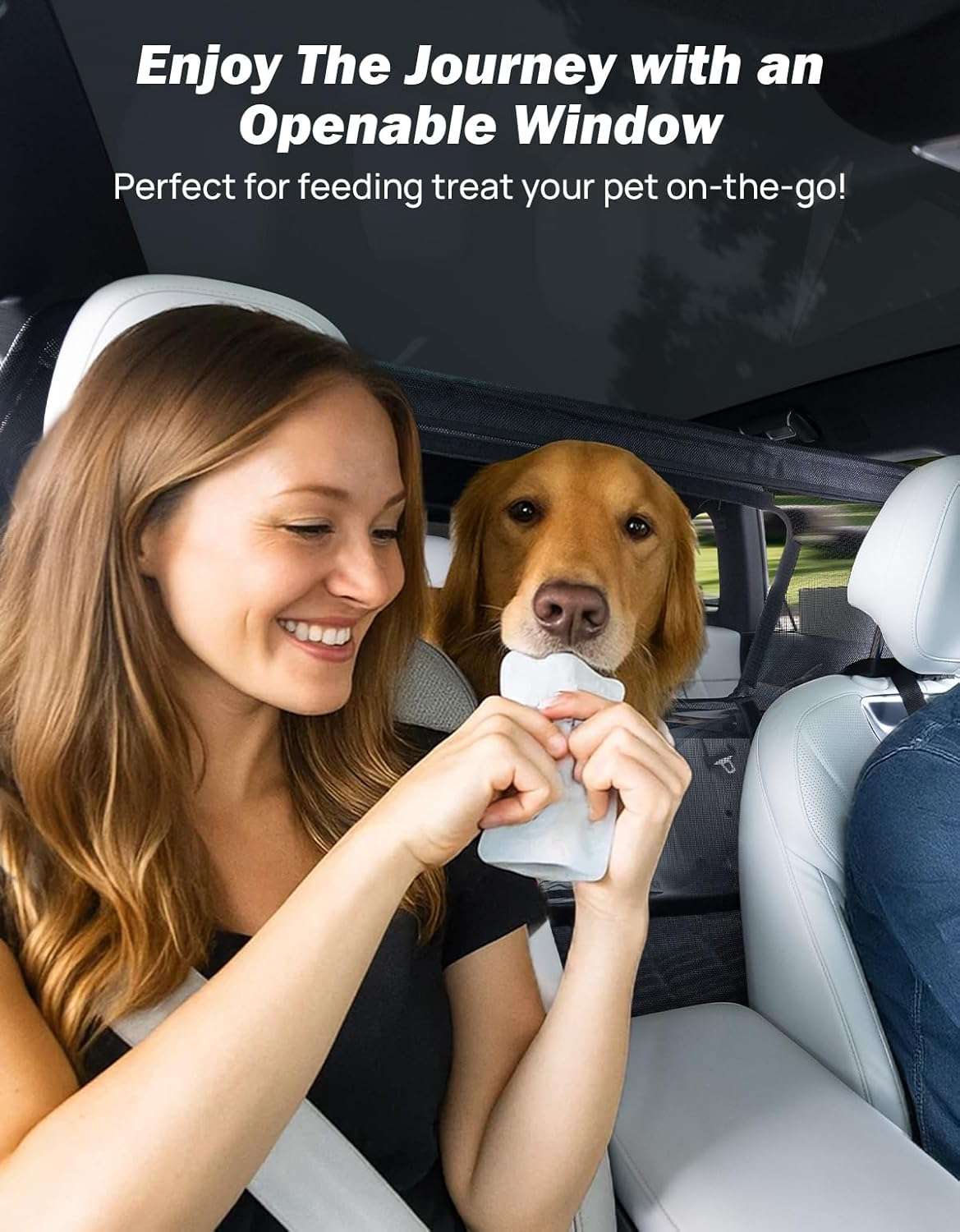 Malla separadora auto perro suv barrera metalica anti escapes malla goma gruesa ventana transparente seguridad viaje