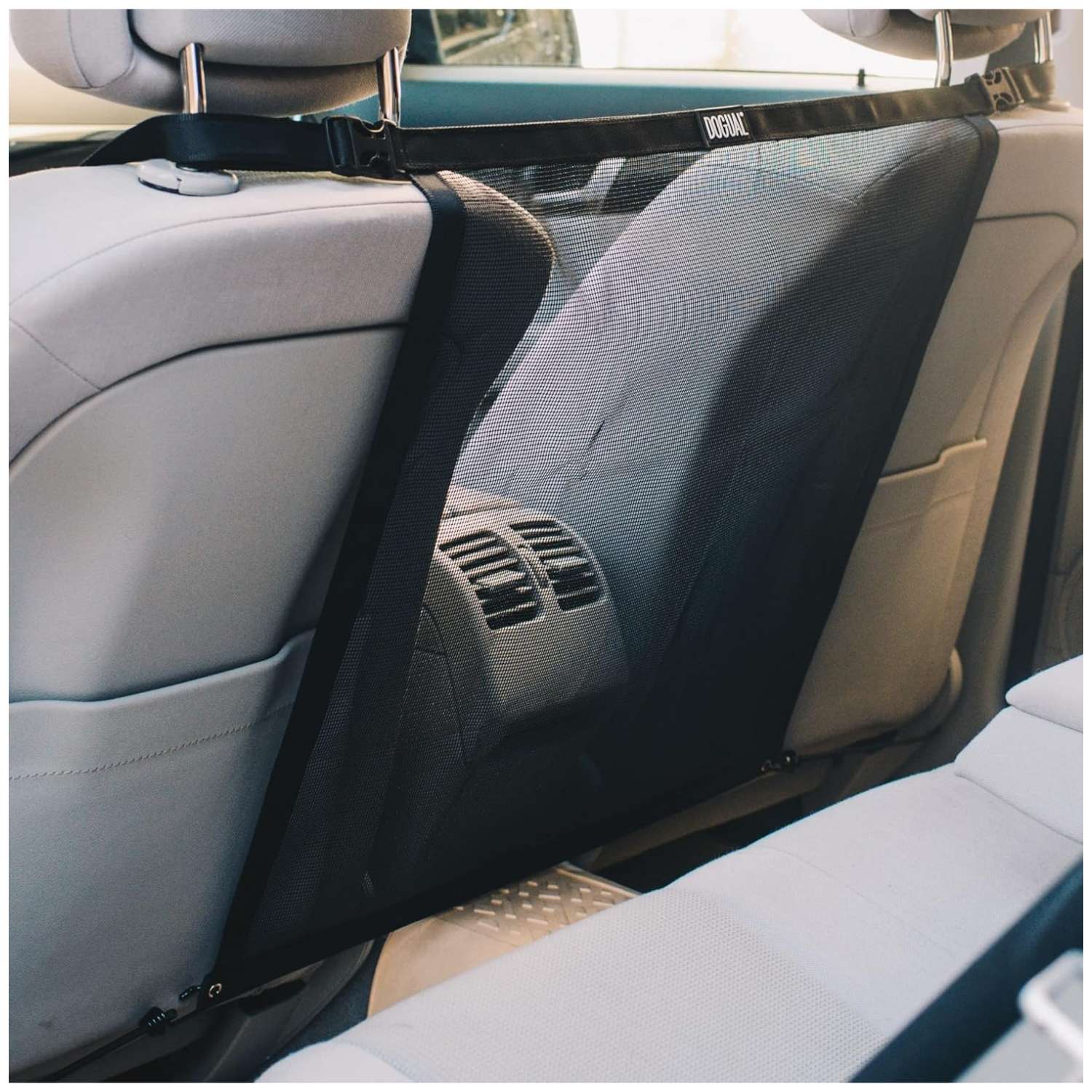 Malla separadora auto perro red barrera seguridad asientos delanteros universal transpirable accesorios viaje