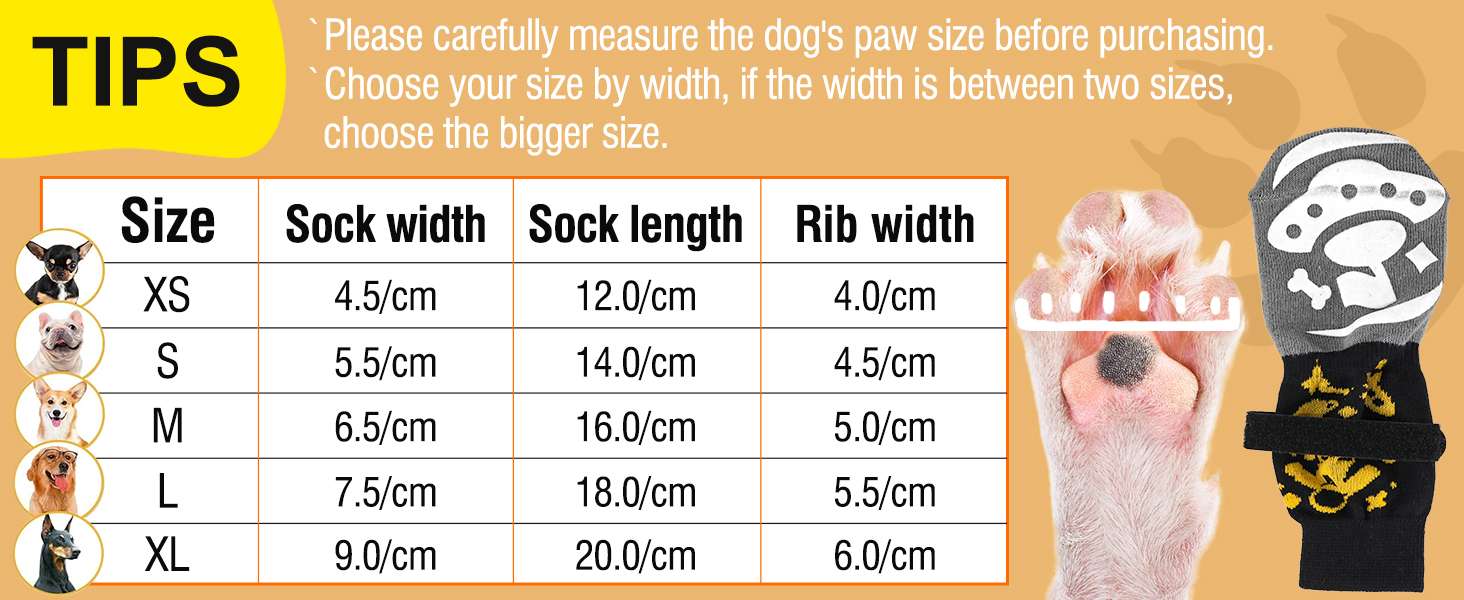 Pack 6 calcetines perro antideslizantes doble cara piso flotante correas reflectantes repuestos senior