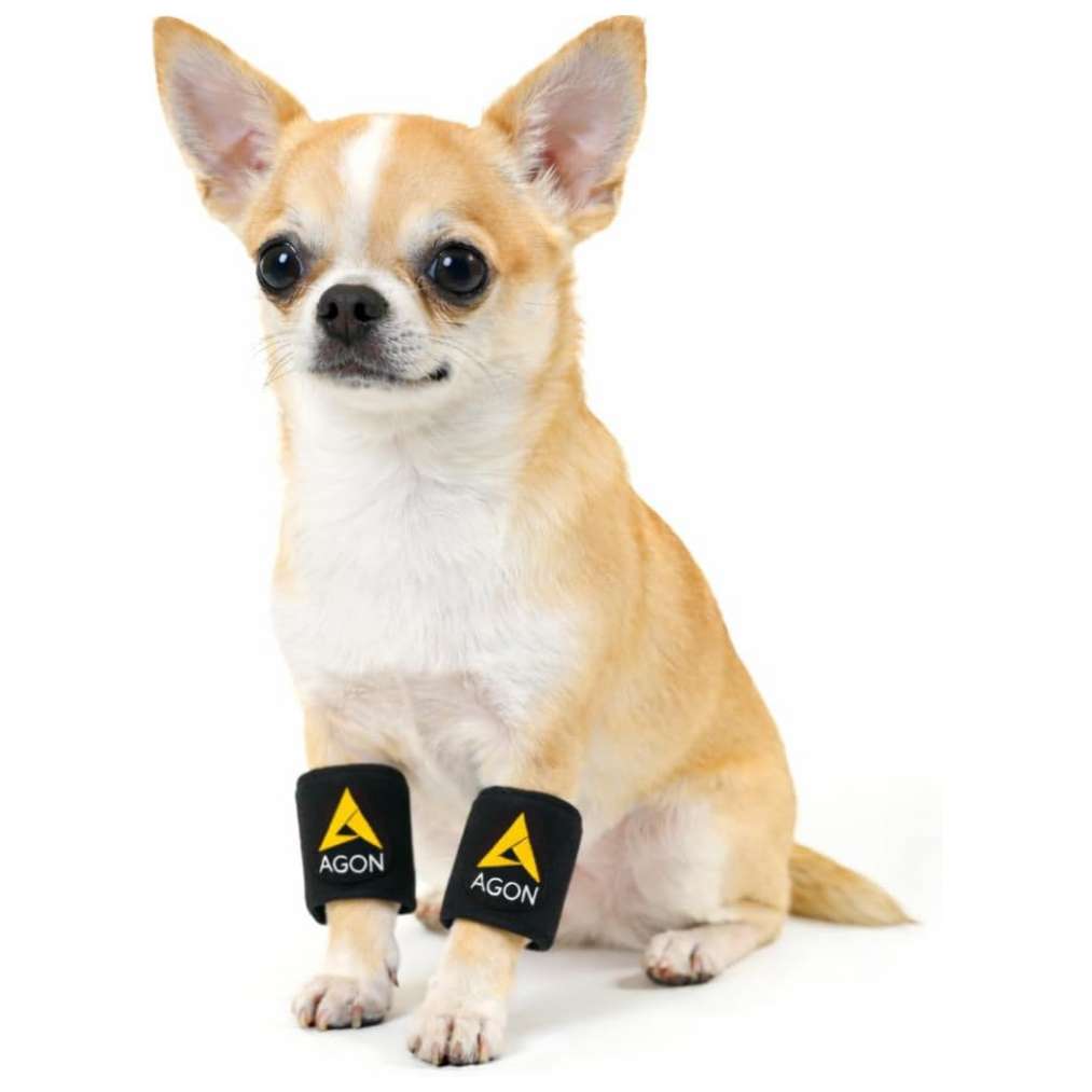 Soporte pata delantera perro compresion artritis heridas granuloma lamido proteccion muñequera