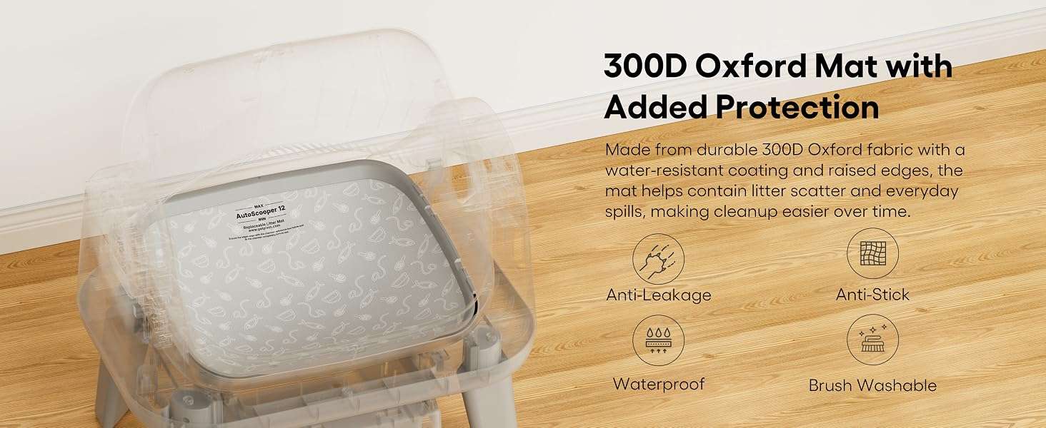 arenero automatico gatos autolimpiable abierto petpivot 54x40x55 centimetros sin wifi ideal para chile