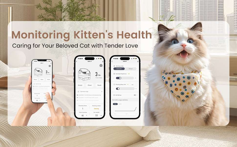 baño automatico gatos con escalon wifi 53x45x54 centimetros autolimpiable ideal para chile