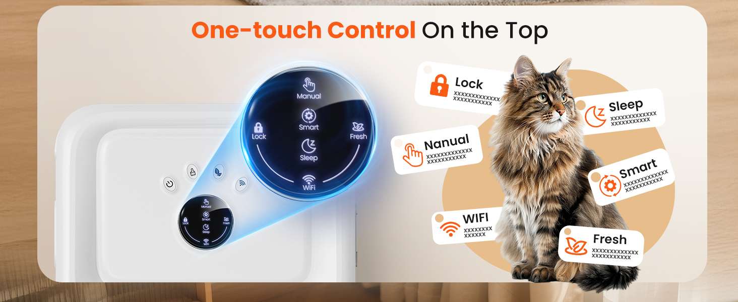 arenero automatico gatos abierto wifi 81x45x34 centimetros sin tapa ideal para chile