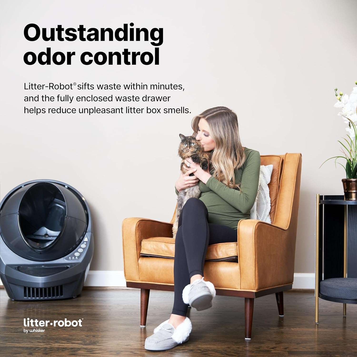 arenero automatico gatos autolimpiable litter robot 3 gris wifi 62x69x75 centimetros ideal para chile