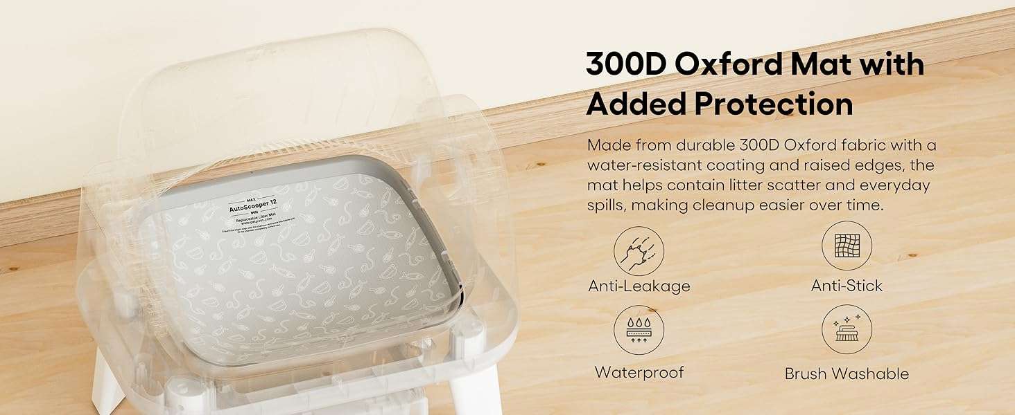 arenero automatico gatos autolimpiable abierto 54x40x55 centimetros sin wifi ideal para chile