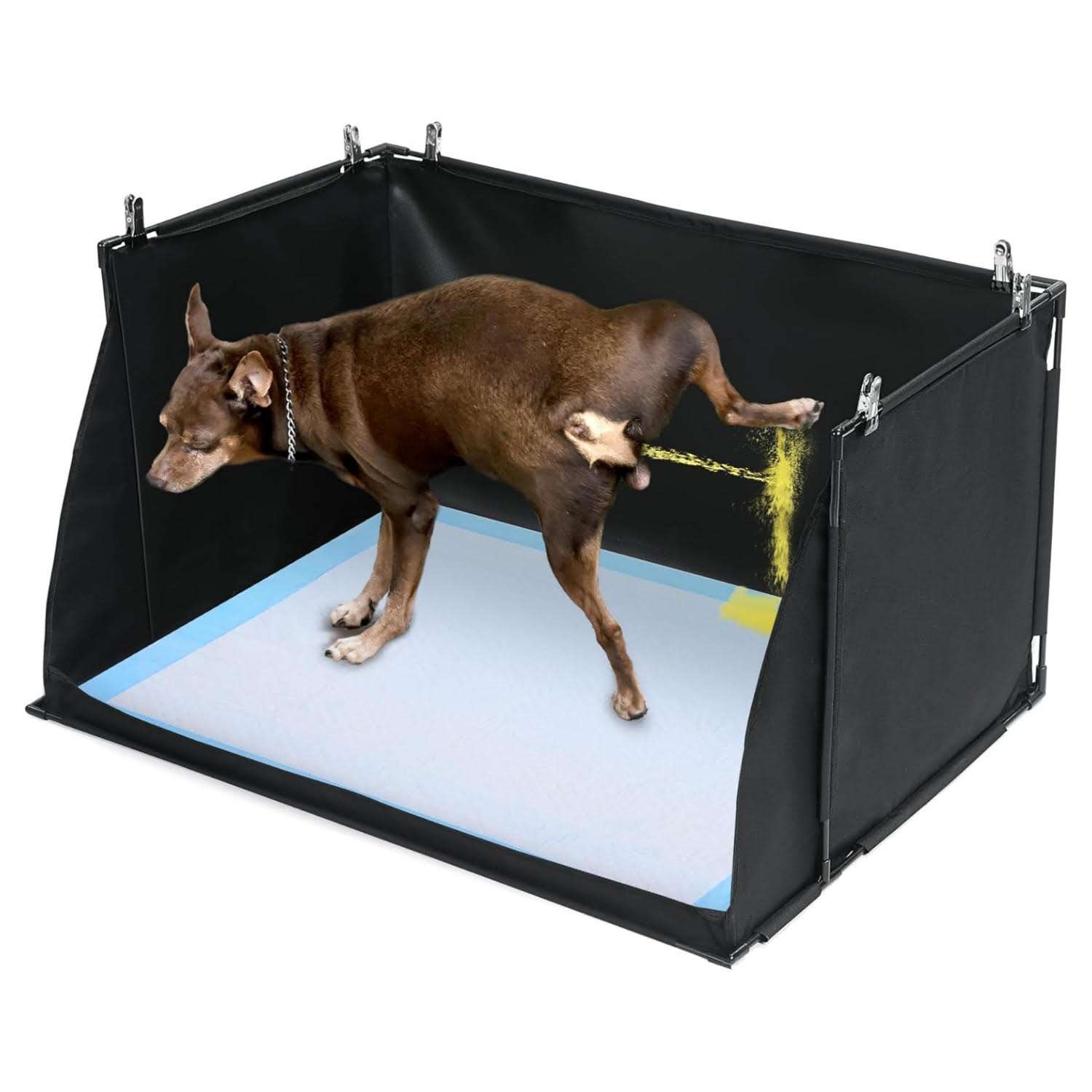 baño interior para perros paredes altas 86x71x45 centimetros sabanillas ideal para chile