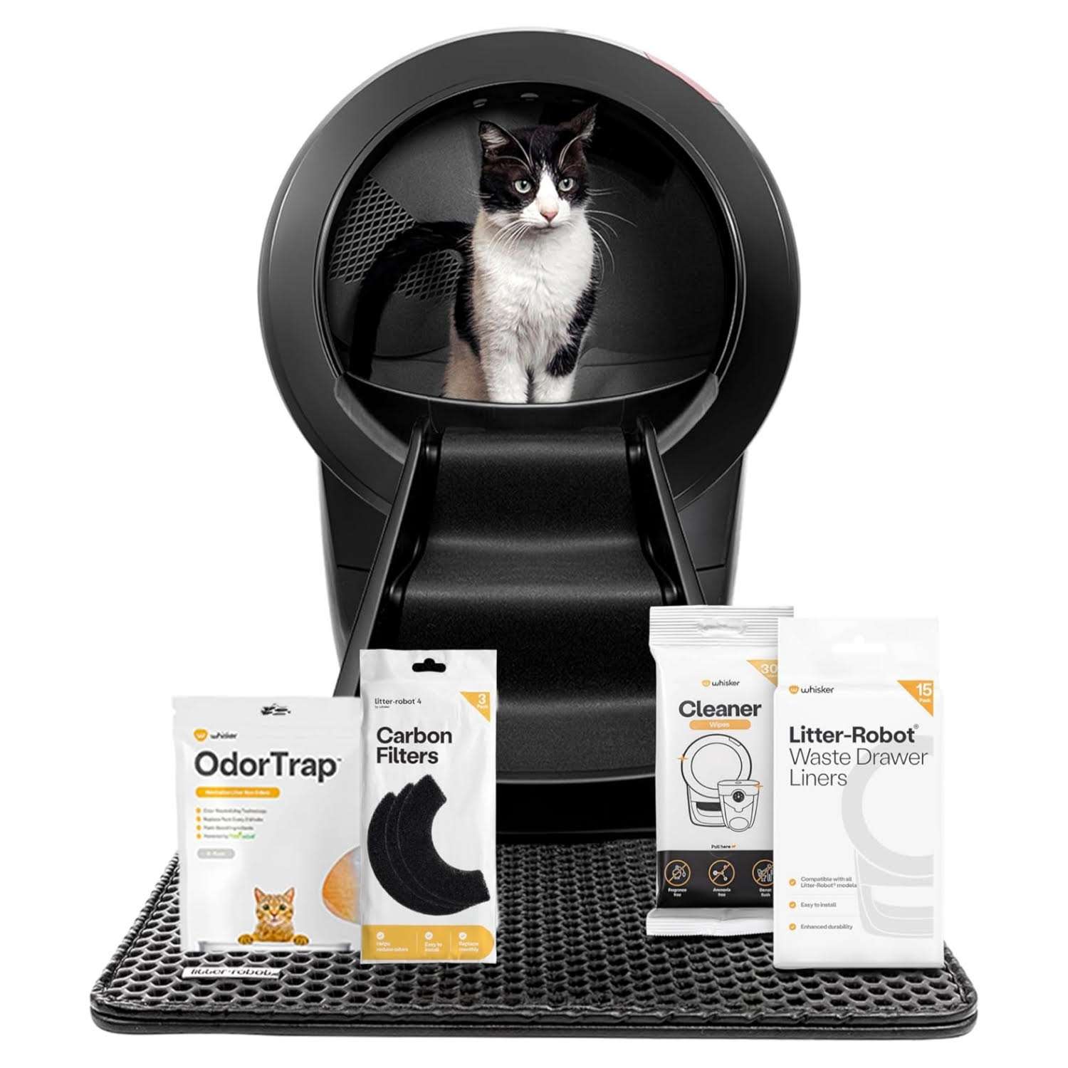 Caja Arena Para Gatos Litter Robot Con 4 Accesorios 69x62x75 cm