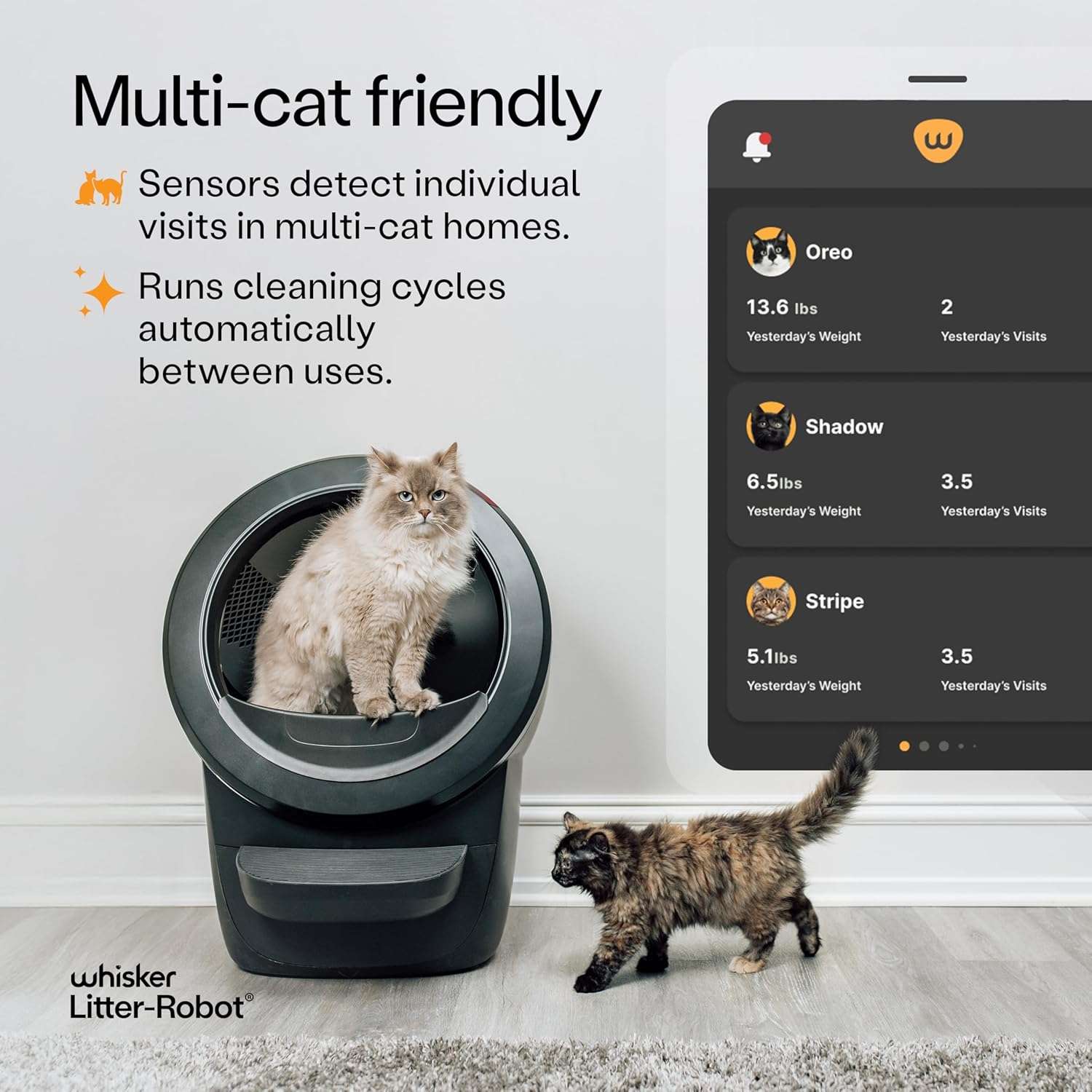 Caja Arena Para Gatos Litter Robot Con 4 Accesorios 69x62x75 cm - Imagen 7