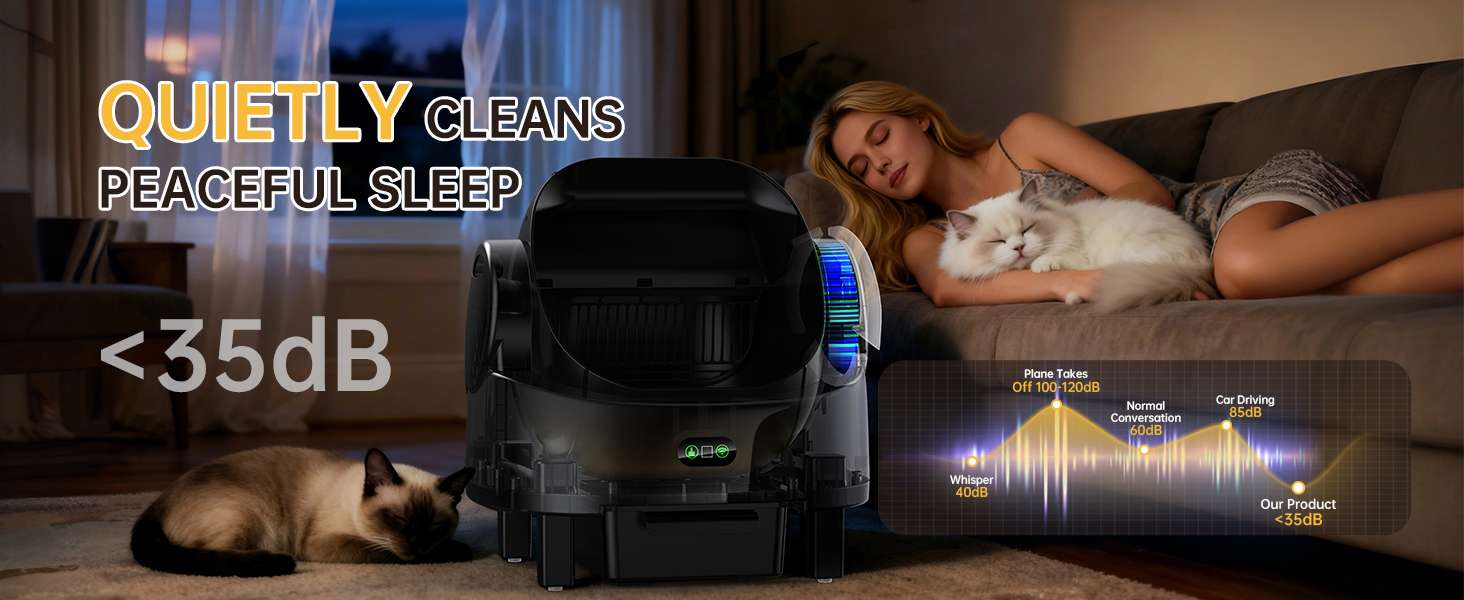 baño automatico gatos abierto electrico 48x39x48 centimetros 10 litros ideal para chile