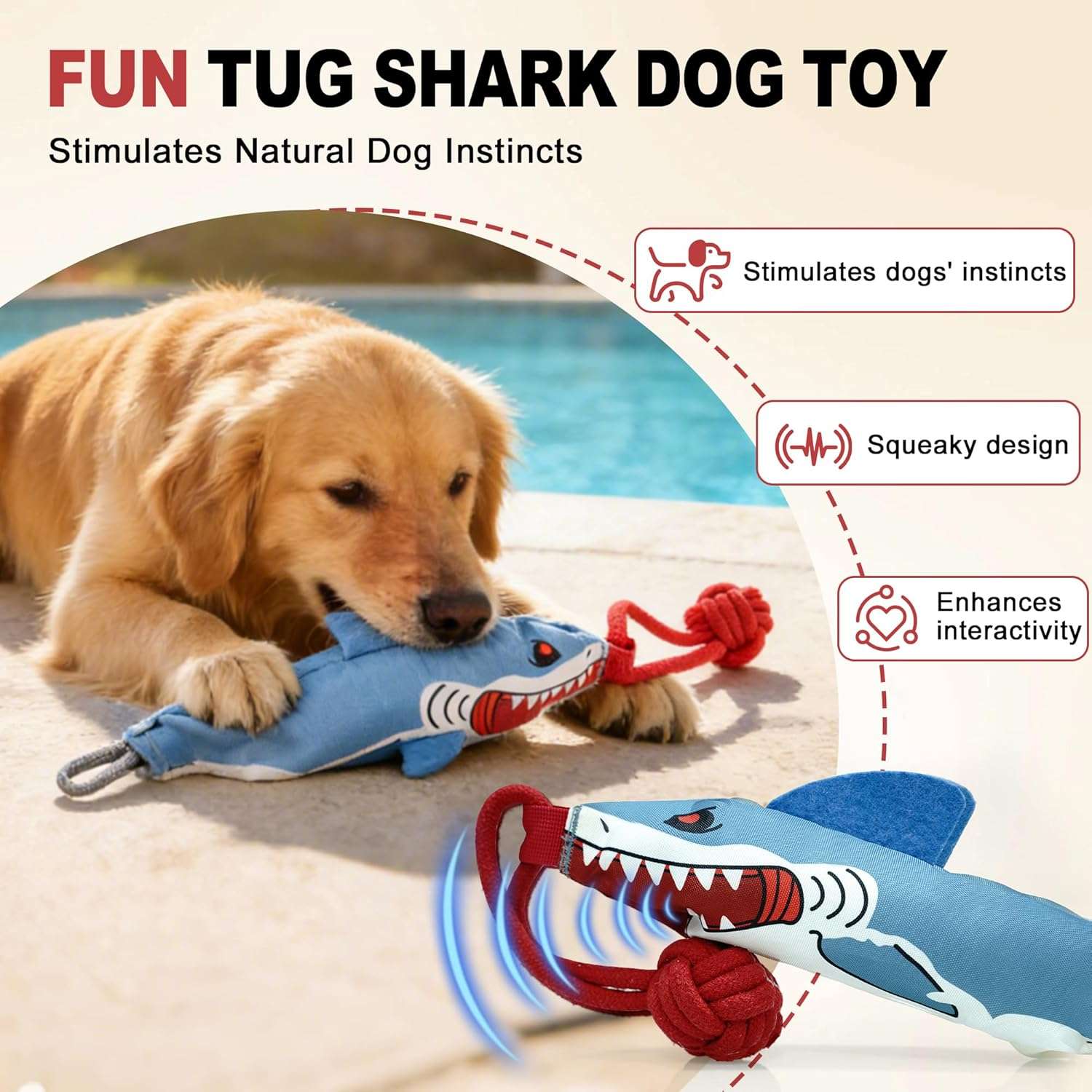 juguete colgante interactivo perros tira y afloja resorte ideal para exterior en chile