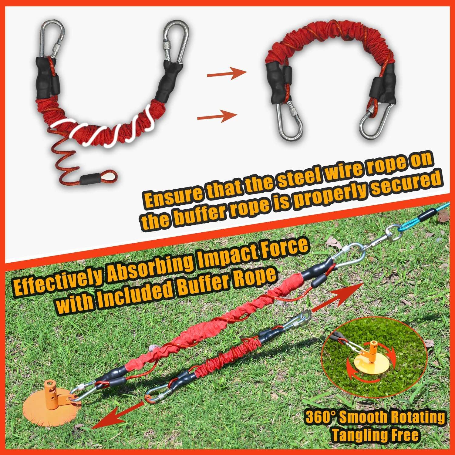 estaca amarre perros grandes exterior resistente acero 158 kilos 43 centimetros ideal para patios en chile