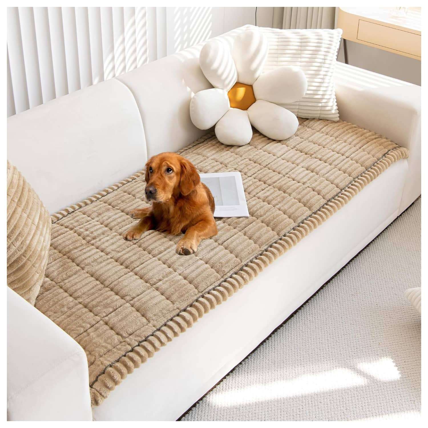 funda protectora sofa perros gatos antideslizante lavable 70 centimetros ancho chile
