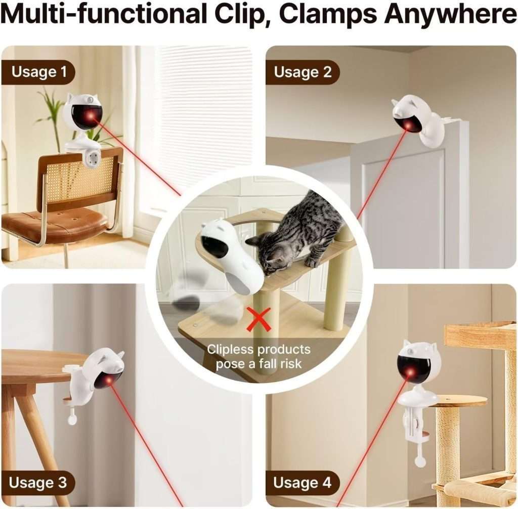 juguete laser inteligente gatos sensor movimiento recargable 85 centimetros ideal para chile