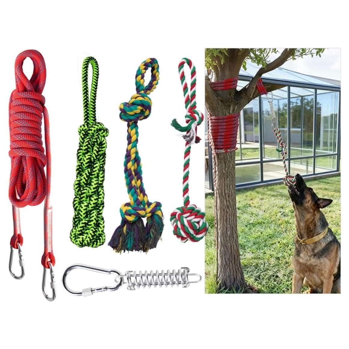 juguete colgante para perros grandes mordedor resistente 488 centimetros ideal para pitbulls en chile