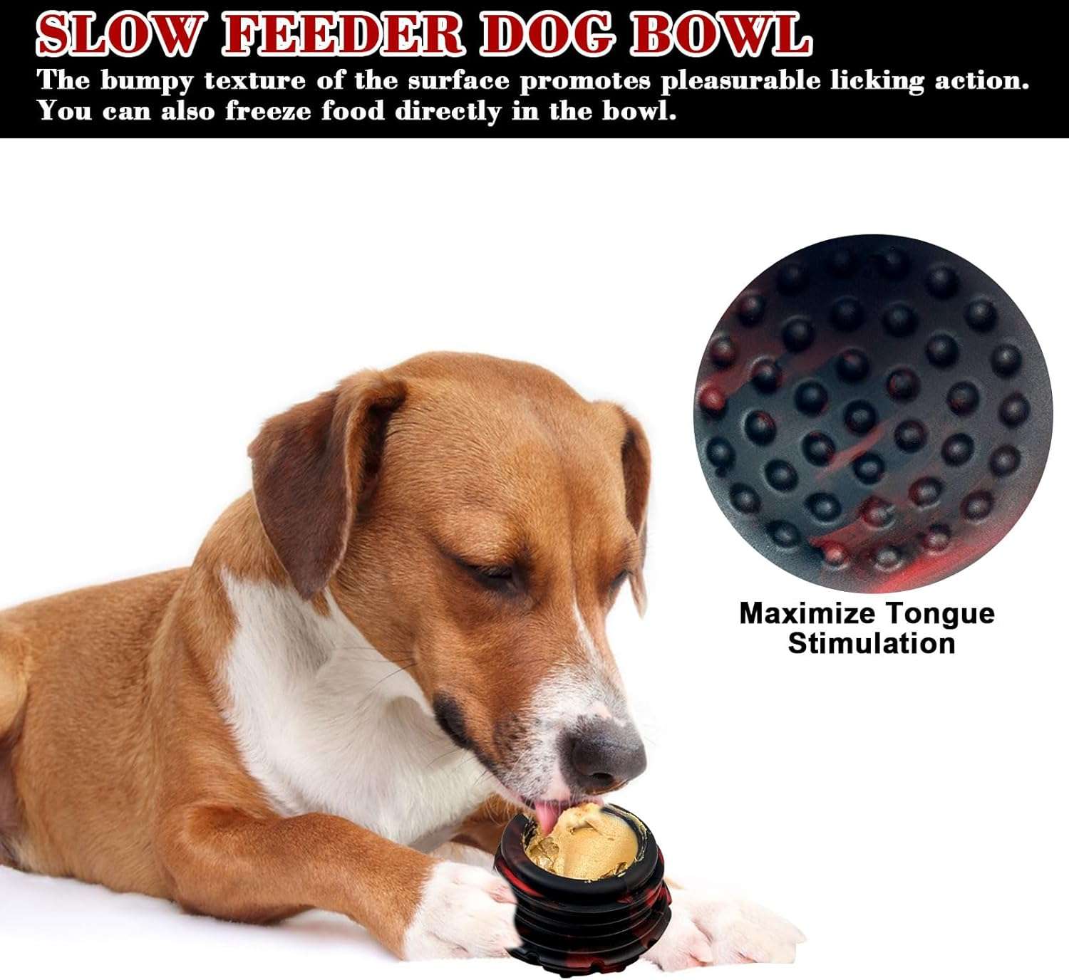 juguete interactivo dispensador golosinas congeladas perros pequeños goma comedero lento chile