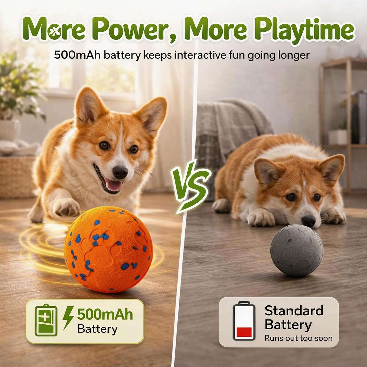 pelota inteligente perros automatica 8 centimetros usb resistente agua ideal para chile