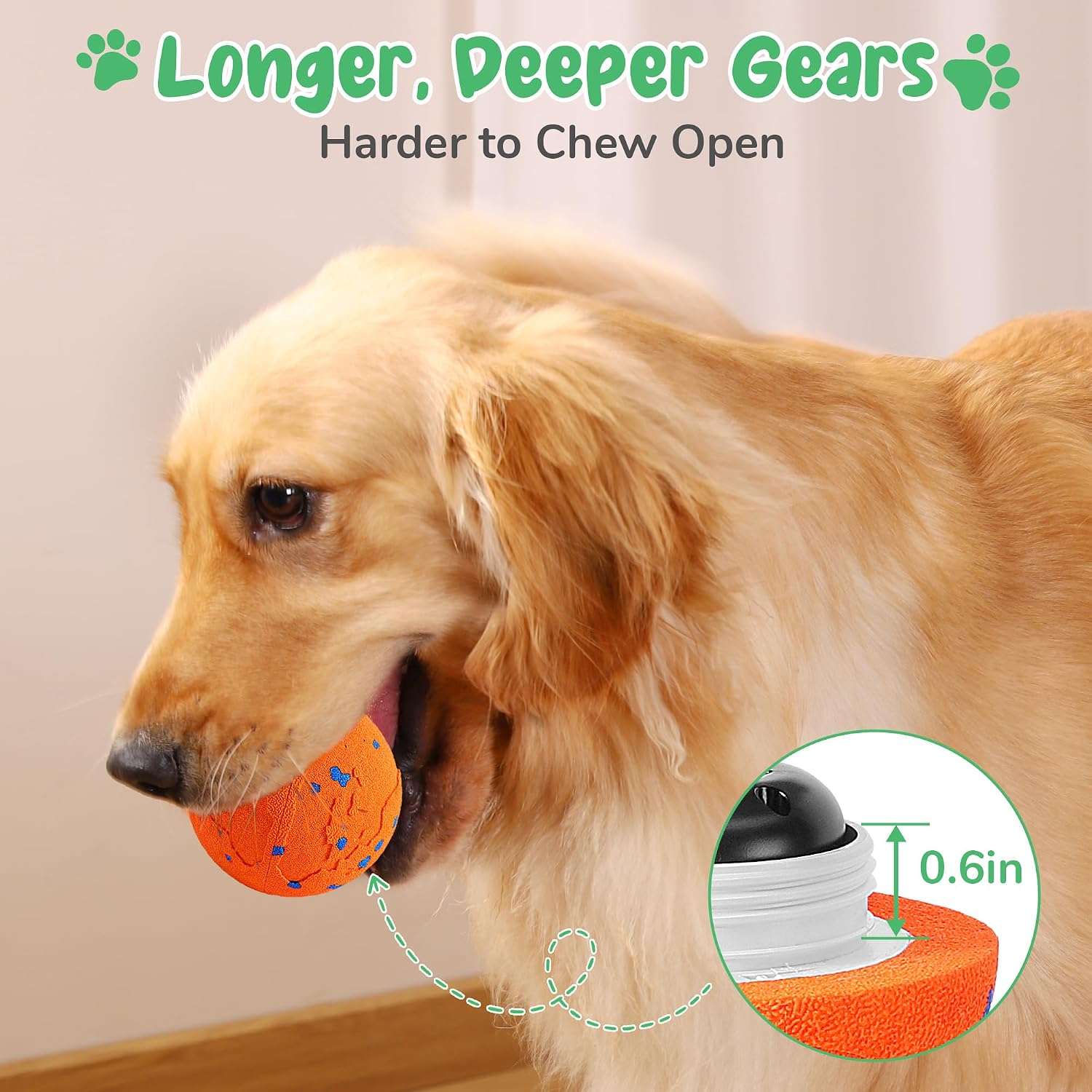 pelota inteligente perros automatica 8 centimetros usb resistente agua ideal para chile