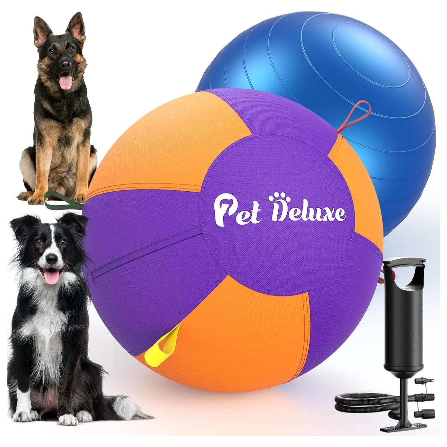 pelota pastoreo perros grandes 46 centimetros resistente funda lavable ideal para chile