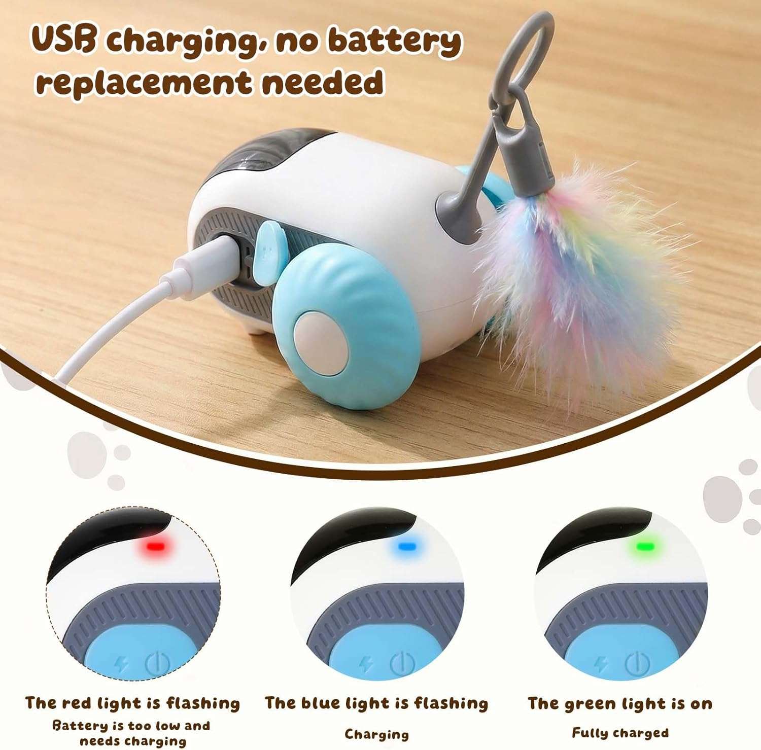 juguete interactivo gatos raton automatico recargable usb control remoto ideal para interior en chile