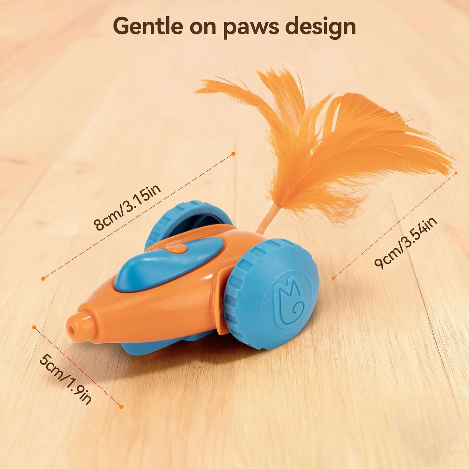 raton interactivo inteligente gatos automatico recargable 6 por 8 centimetros ideal para alfombras en chile