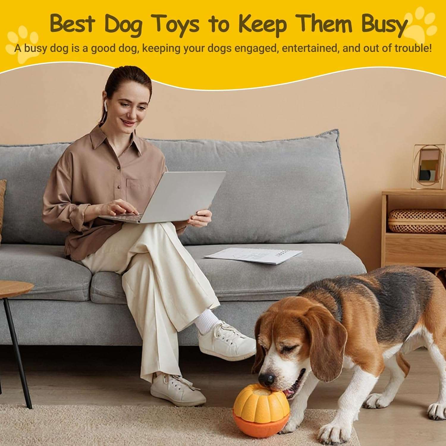 Rompecabezas Perros Juguete Rellenable Ansiedad Aburrimiento - Imagen 2