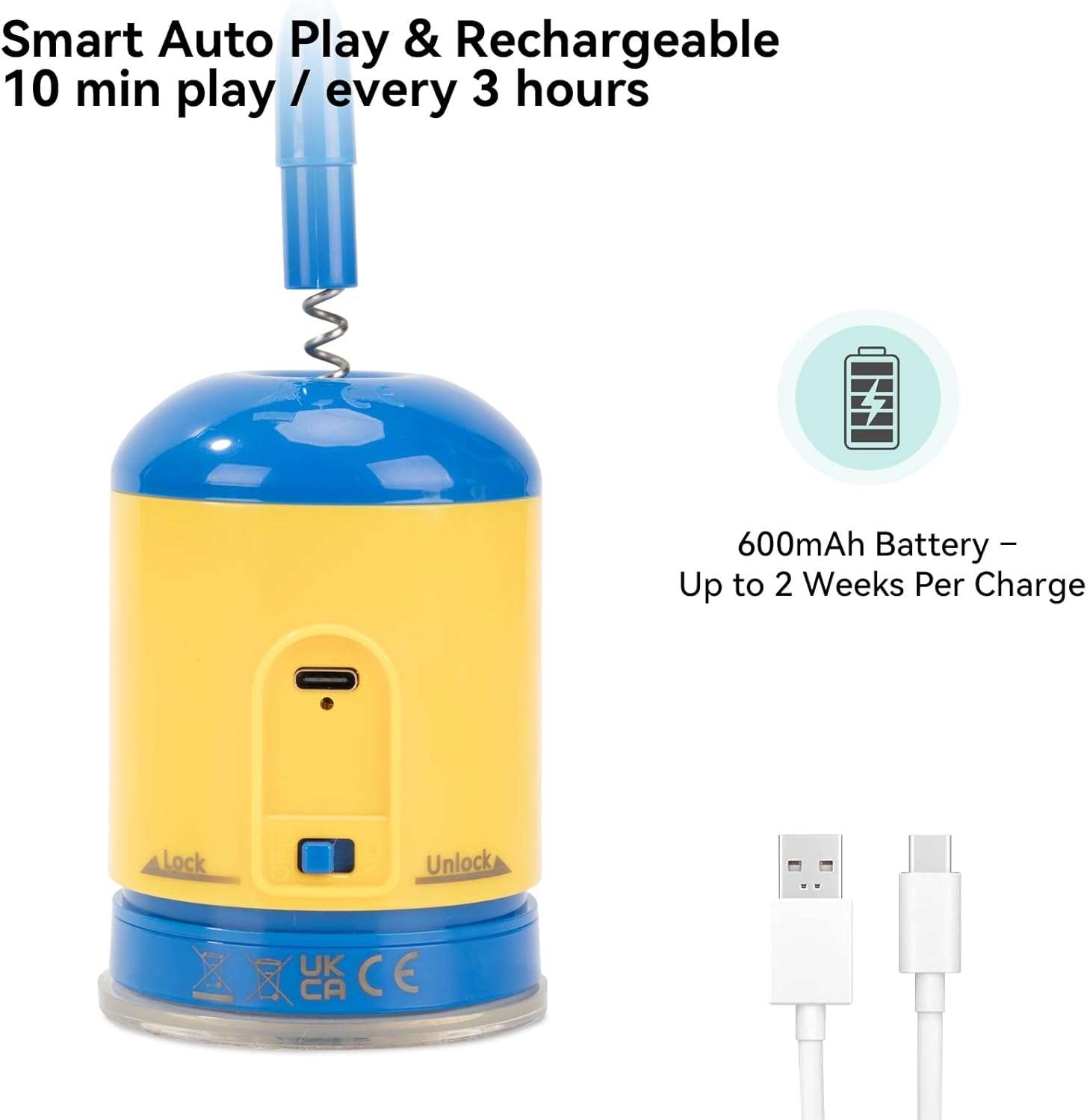 varita automatica gatos juguete interactivo ventosa 70 centimetros recargable chile