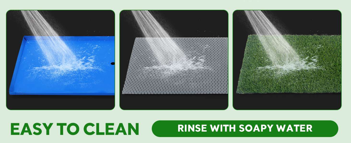 baño orinal perros pasto sintetico interior exterior drenaje manguera 64x58x15 centimetros ideal para chile