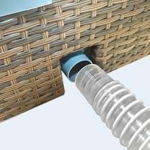 baño orinal perros pasto sintetico interior exterior drenaje 60x60x22 centimetros ideal para chile