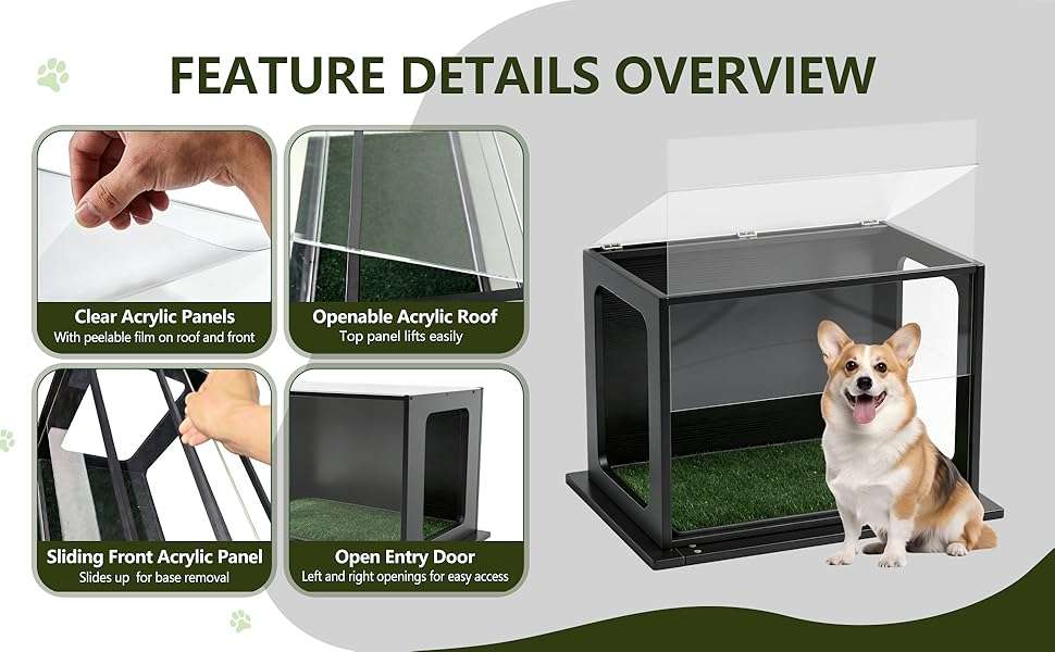 baño orinal perros interior exterior pasto sintetico paredes altas antisalpicaduras 80x56 centimetros ideal para chile