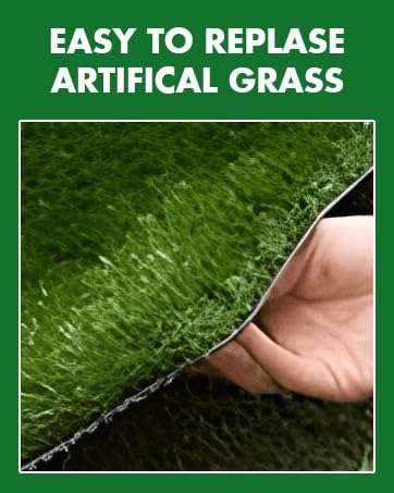 baño orinal perros exterior pasto sintetico aspersores drenaje automatico mimbre resina 127x66x18 centimetros ideal para chile