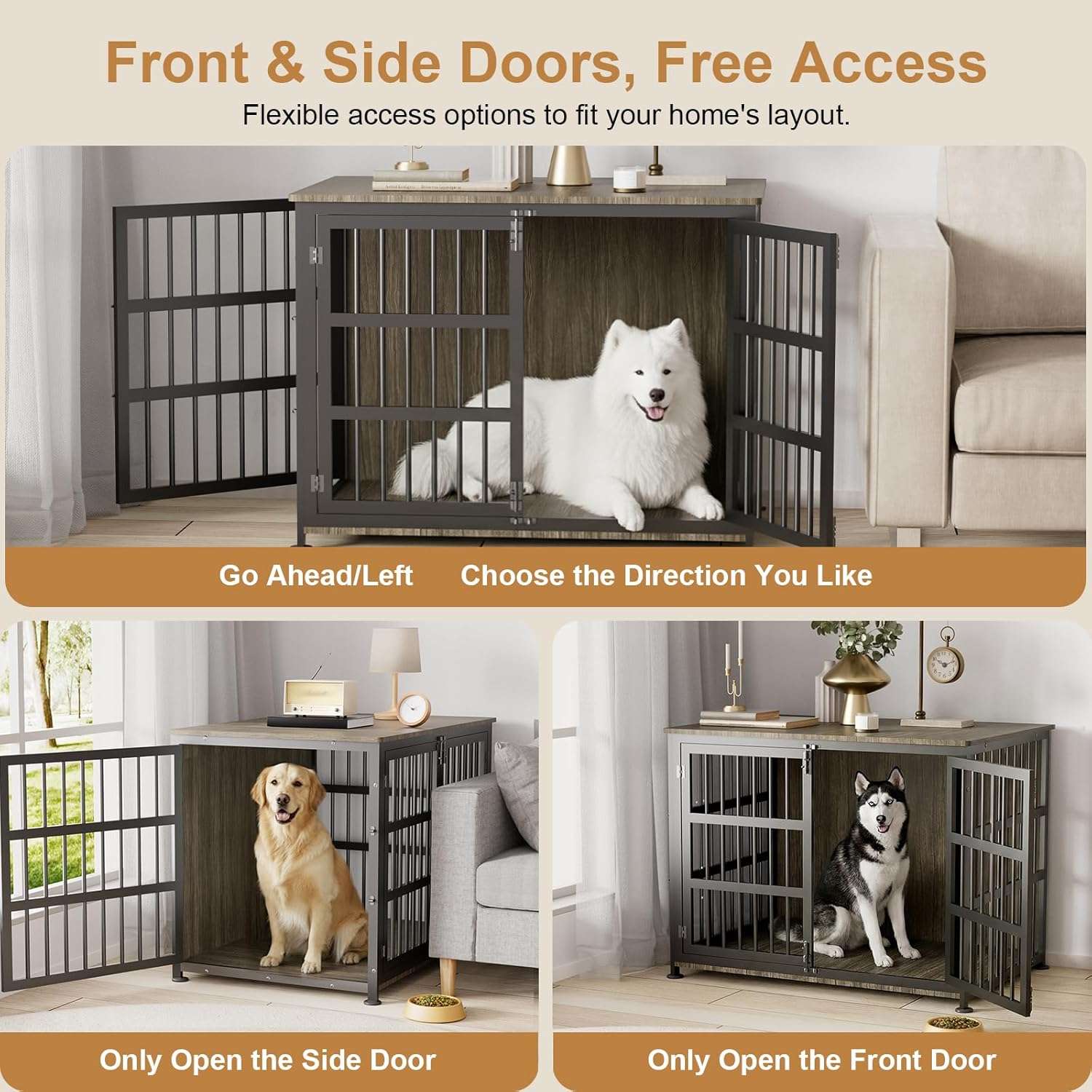 casa de madera perros medianos pequeños exterior techo asfalto cortina 85x78x82 centimetros ideal para chile