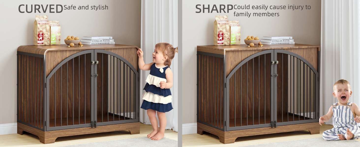 jaula mueble perros pequeños interior madera acero ventilada 80x54x64 centimetros ideal para chile