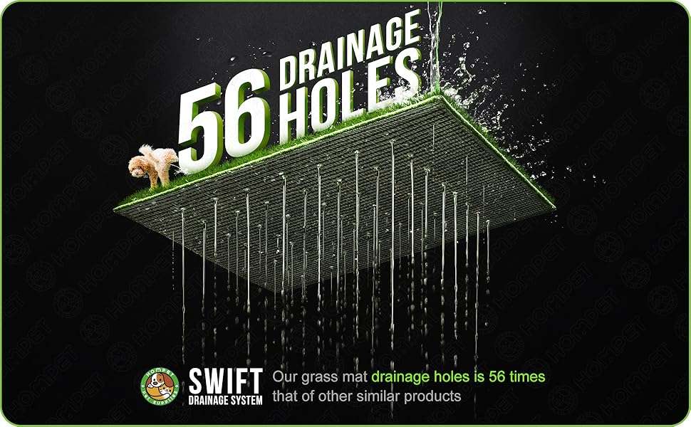 baño orinal perros interior pasto sintetico bandeja pared antisalpicaduras drenaje rapido 76x51x7 centimetros ideal para chile