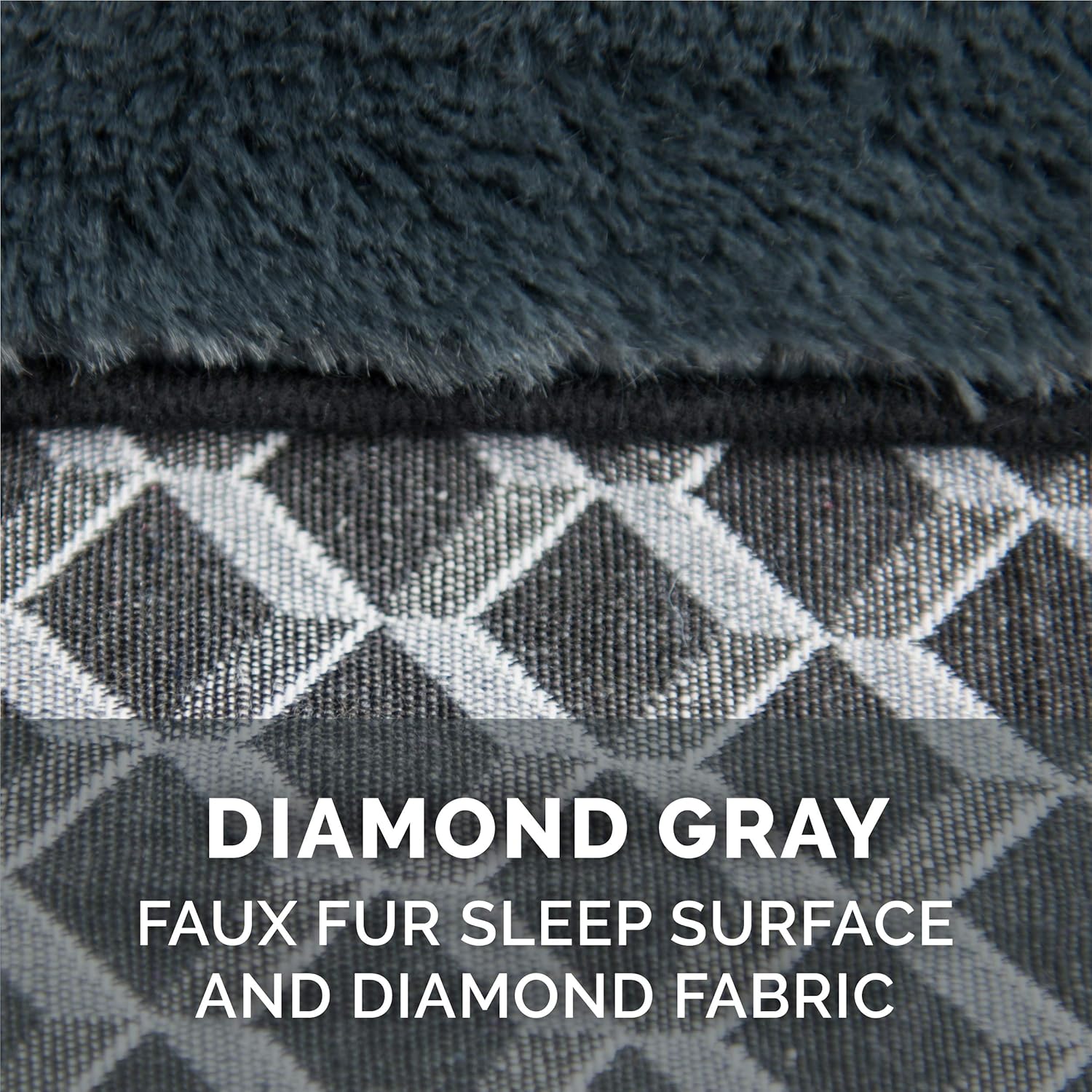 Cama ortopédica tipo sofá para perros de raza gigante con base de espuma sólida y funda lavable.