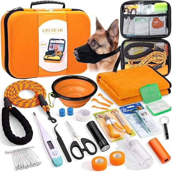 botiquin de primeros auxilios impermeable para perros ideal para emergencias viajes y camping en chile