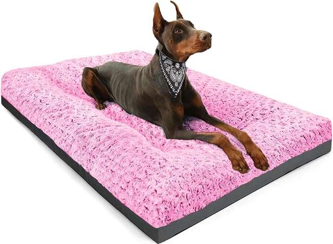 cama extra grande para perro tipo tapete lavable para jaula con base antideslizante y correas de fijacion ideal para chile