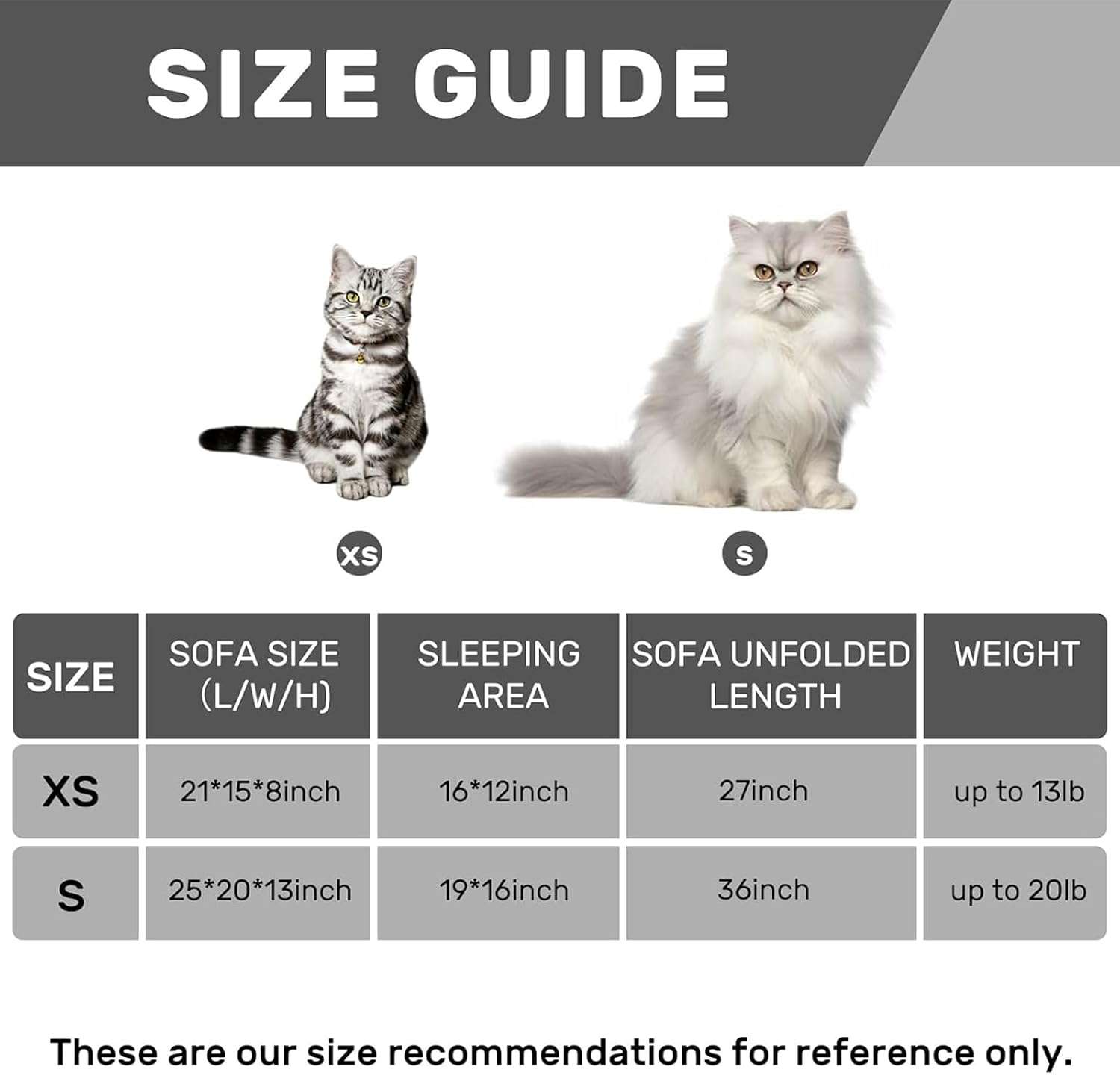 sofa cama nido ortopedico para gatos Hollypet color verde bosque y blanco con medidas de 53.34 por 38.10 por 20.32 centimetros