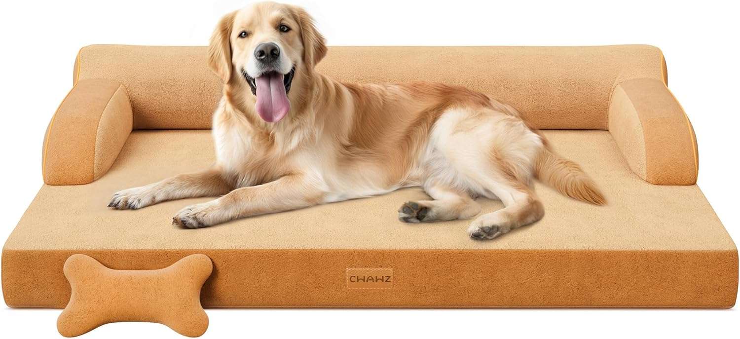 cama ortopedica xl plus para perro con gel refrescante y funda lavable de 114 centimetros ideal para chile