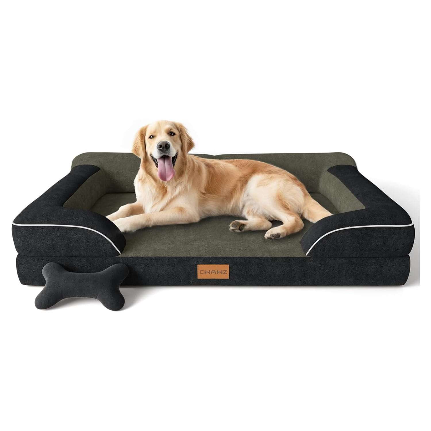 cama ortopedica jumbo para perro extra grande con gel refrescante y funda lavable ideal para chile