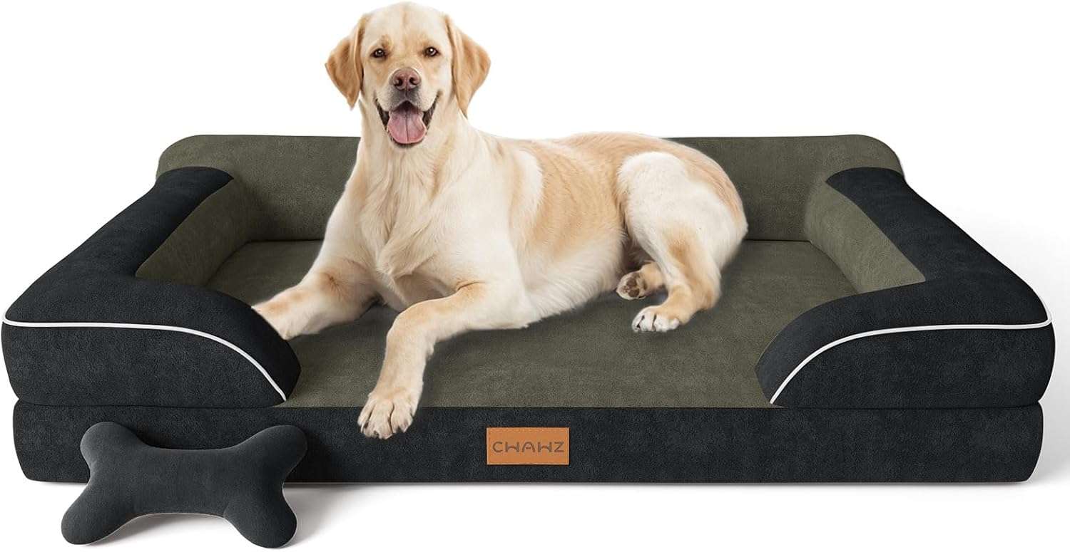 cama ortopedica jumbo para perro extra grande con gel refrescante y funda lavable ideal para chile