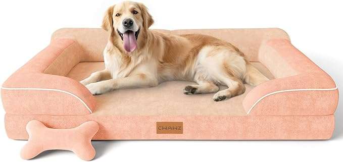 cama ortopedica jumbo para perro extra grande con gel refrescante y funda lavable ideal para chile