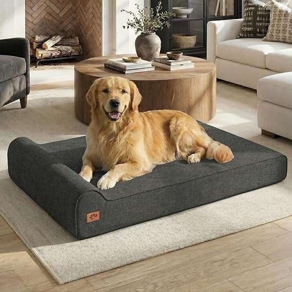 cama ortopedica xxl para perros gigantes de 127 por 86 centimetros con funda lavable y base impermeable ideal para chile